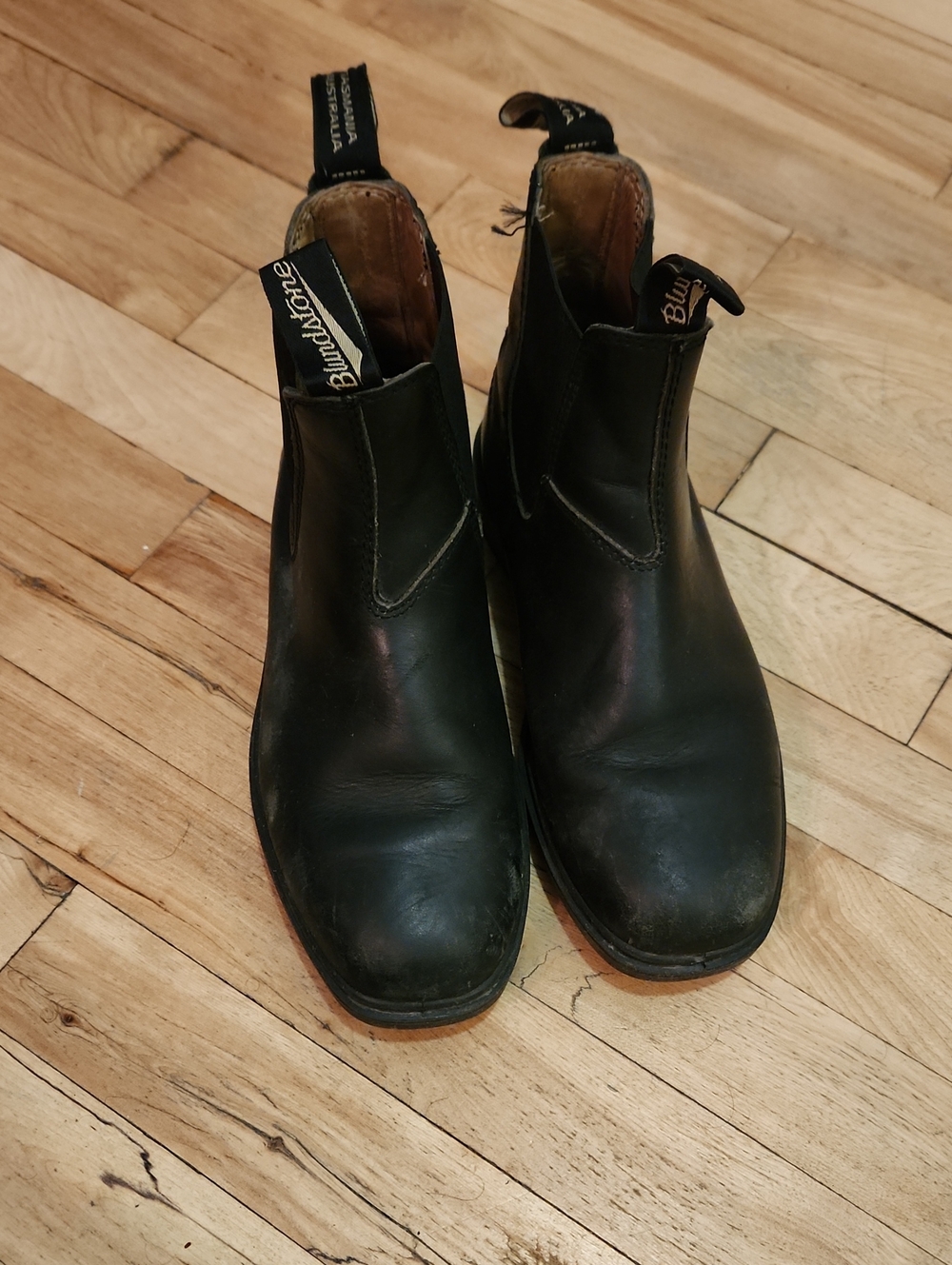 Blundstone Black Leather Chukka Boots